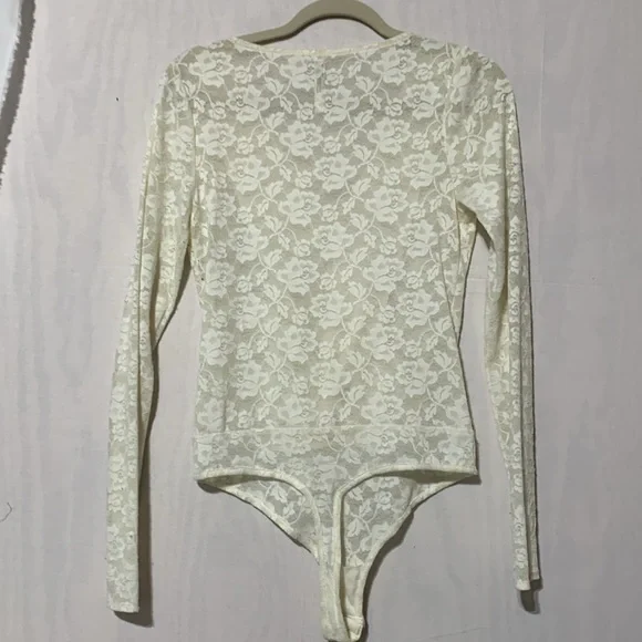 Intimately Free People Sneaky Long Sleeve Lace Bodysuit - Picture 7 of 7